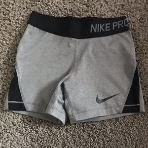 Nike Pro spandex shorts girls size S